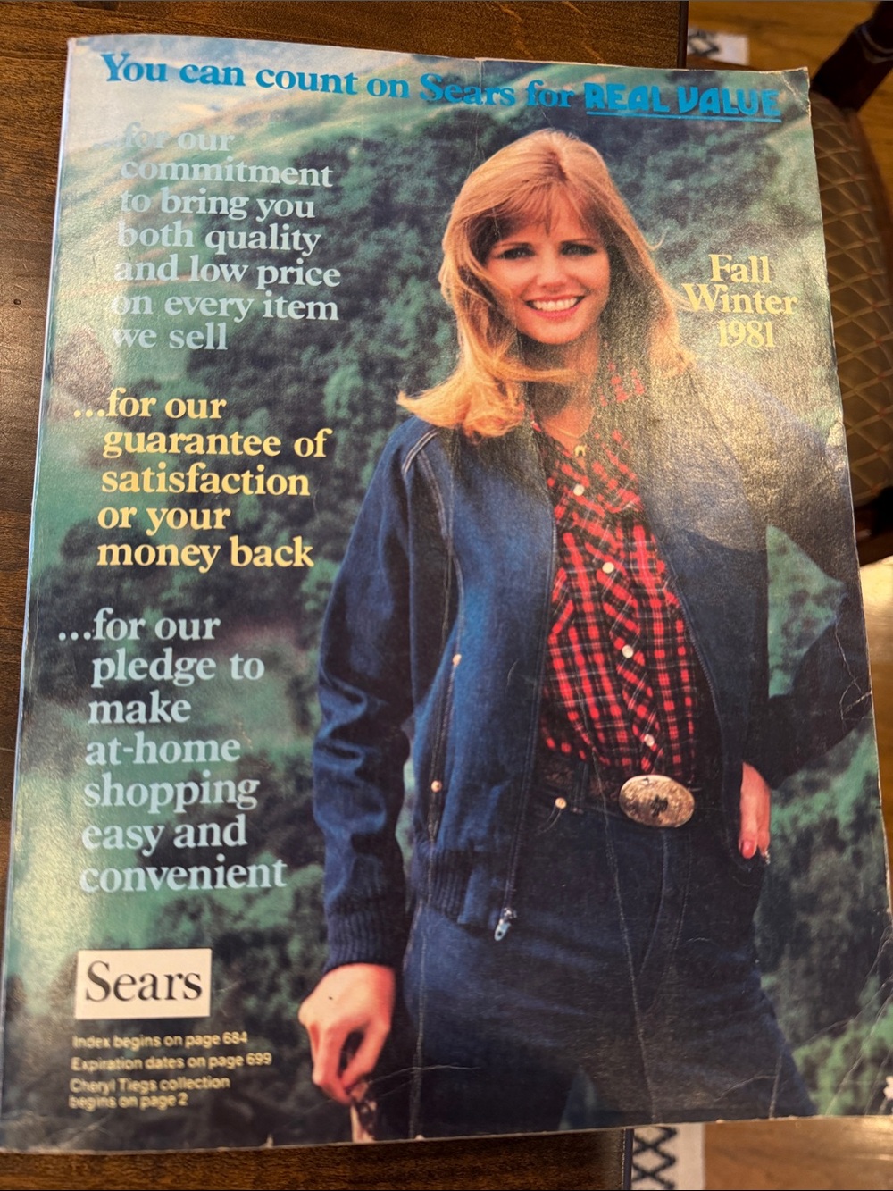 Sears catalog fall winter 1981 catalog vintage